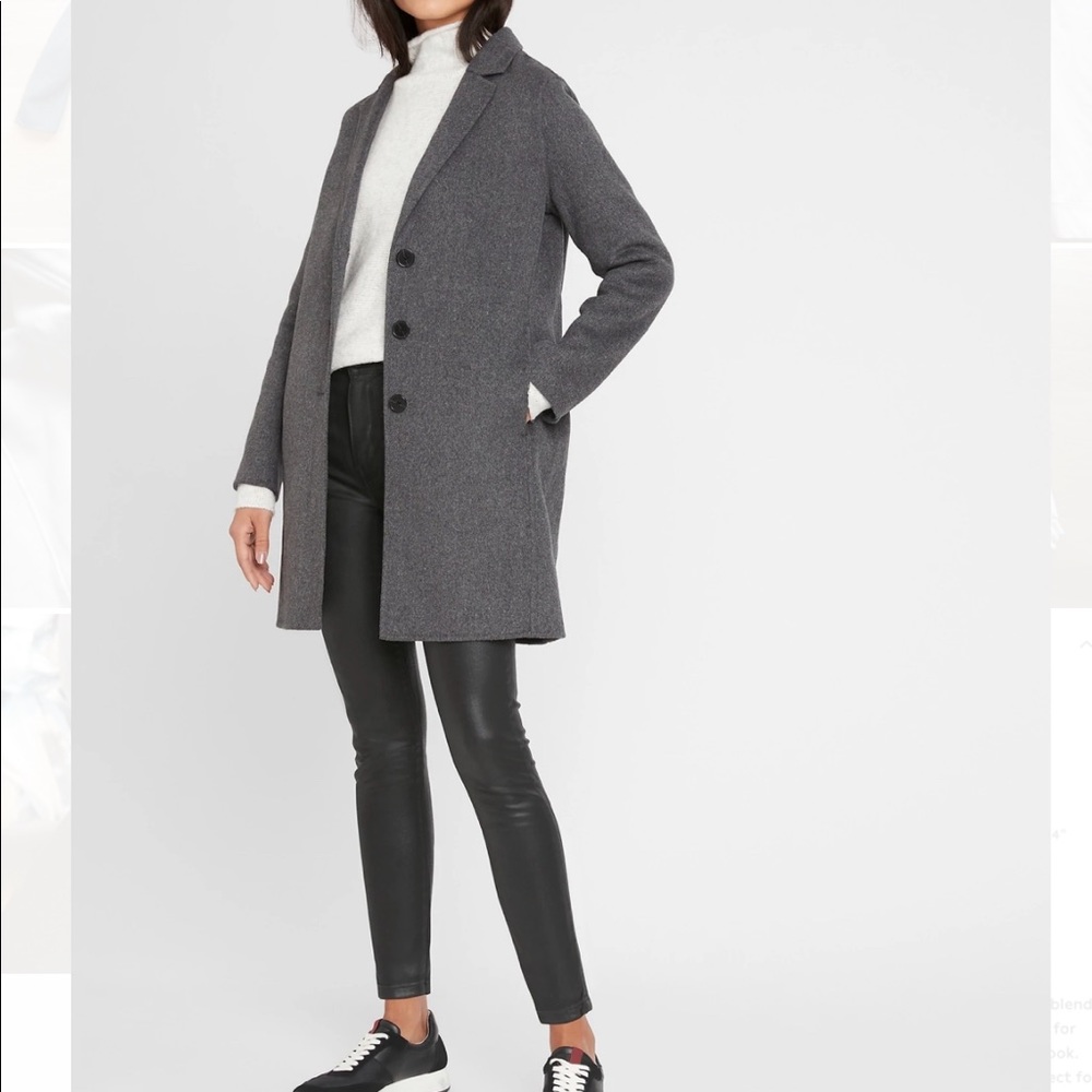 Banana Republic Wool Coat View 6